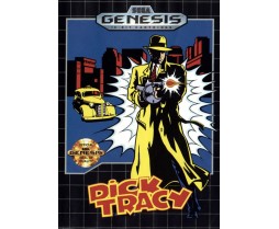 GENESIS - Sega Genesis Dick Tracy Pre-Played