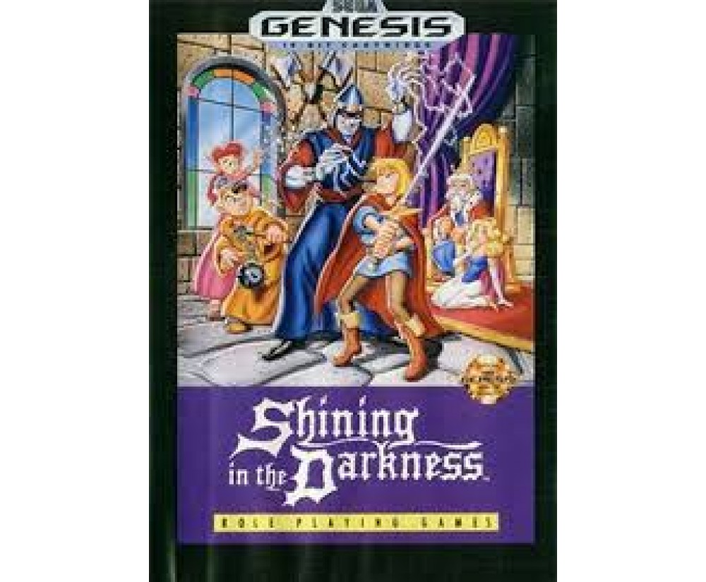 GENESIS - Sega Genesis Shining in the Darkness Pre-Played