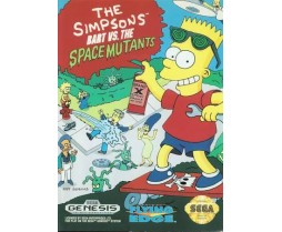GEN - Sega Genesis The Simpsons: Bart vs. the Space Mutants Pre-Played