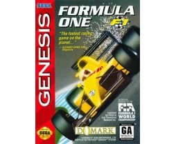 GEN - Sega Genesis Formula One Racing Pre-Played