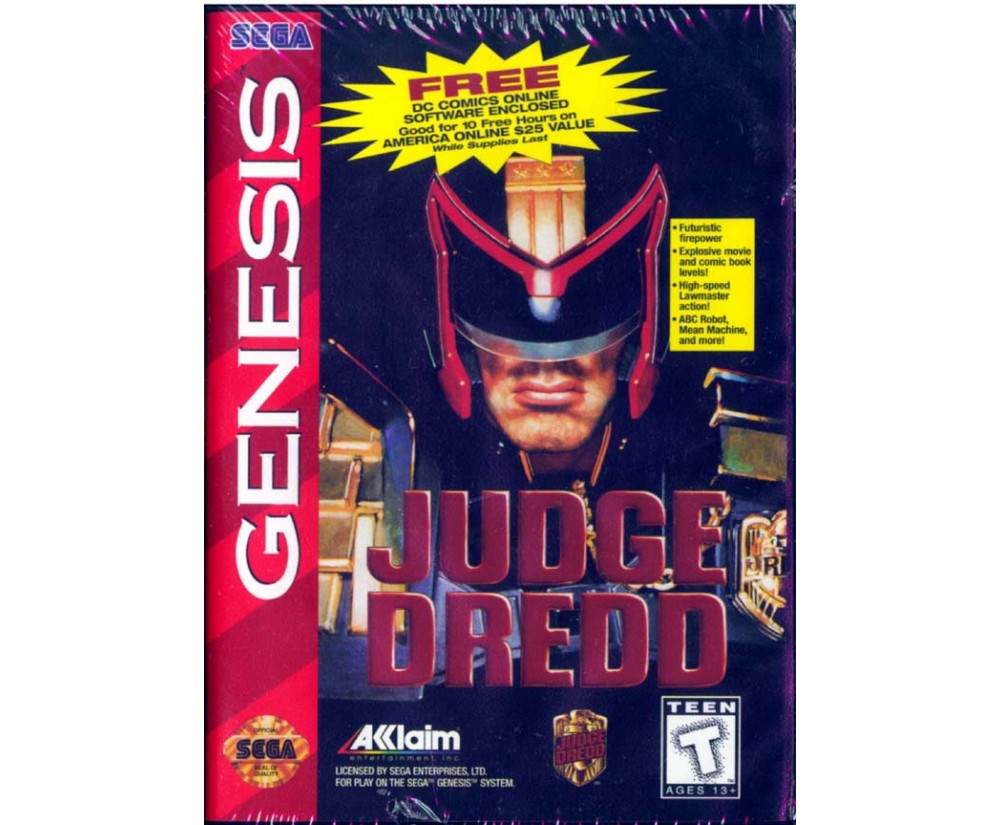 GEN - Sega Genesis Judge Dredd Pre-Played GEN - Sega Genesis Judge Dredd Pre-Played