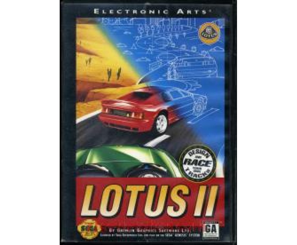 GEN - Sega Genesis Lotus II Pre-Played GEN - Sega Genesis Lotus II Pre-Played