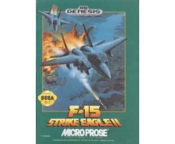 GENESIS - Sega Genesis F-15 Strike Eagle II Pre-Played