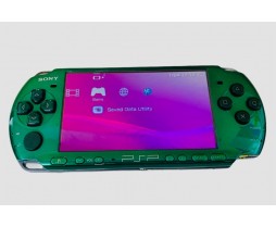 Spirited Green PSP 3000 - Green PSP 3000 - Complete