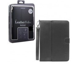 Ipad Mini Case Genuine Leather Folio Black (odoyo)