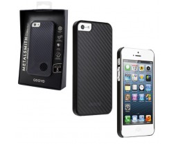 Iphone 5 Case Metalsmith Carbon Fiber Midnight Black (odoyo)