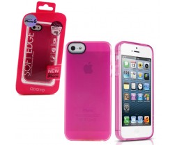 Iphone 5 Case Soft Edge Cherry Pink (odoyo)