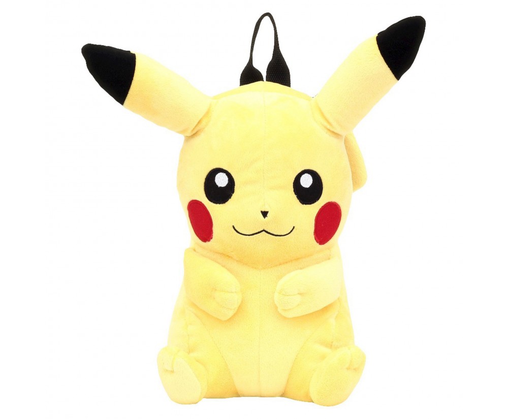 Backpack - Novelty - Pokemon - Pikachu Plush Backpack Backpack - Novelty - Pokemon - Pikachu Plush Backpack