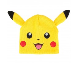 Hats - Novelty - Pokemon - Pikachu Beanie With Ears