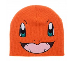 Hats - Novelty - Pokemon - Charmander Big Face Knit Beanie