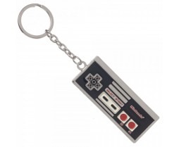 Keychain - Novelty - Nintendo - NES Controller Metal Keychai