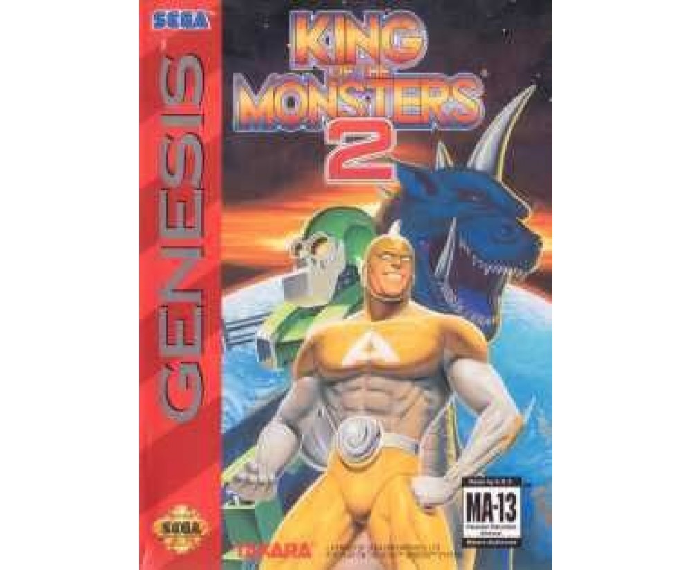 GENESIS - Sega Genesis King of the Monsters 2 Pre-Played