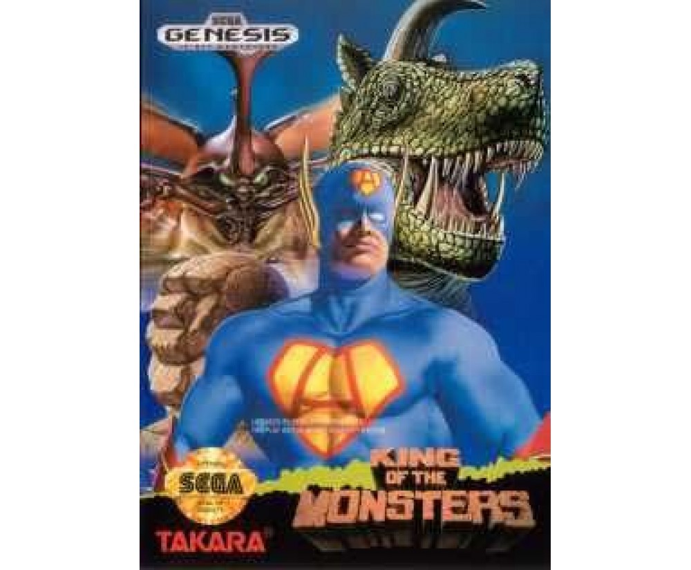 GENESIS - Sega Genesis King of the Monsters Pre-Played