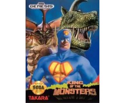 GENESIS - Sega Genesis King of the Monsters Pre-Played