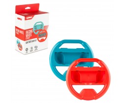 Grip - Switch - Joy-Con Racing Wheels - Dual Pack - Blue/Red (KMD)