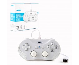 Wired Controller - Wii U/Wii - Classic Controller - White (KMD)