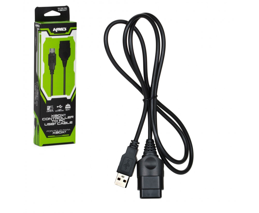 Original XBOX Controller to PC USB Cable Use XBOX Controller on PC