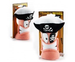 Medium Worms Pirate Plush Toy