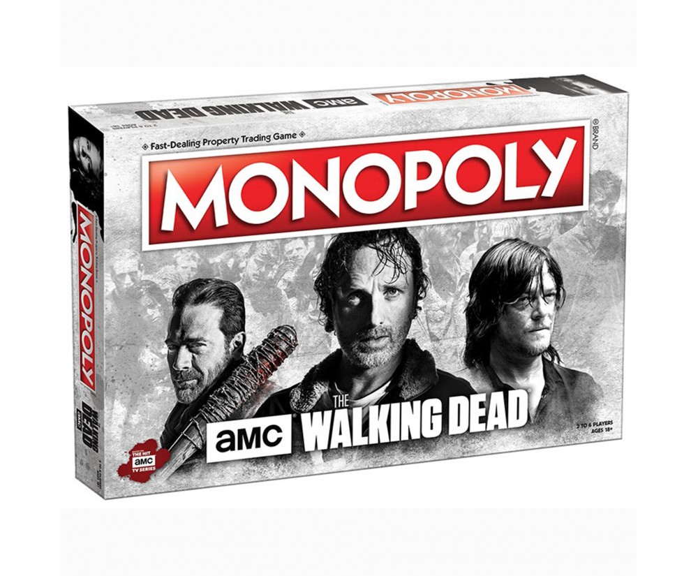 Board Game - Toy - The Walking Dead - AMC - Monopoly Board Game - Toy - The Walking Dead - AMC - Monopoly