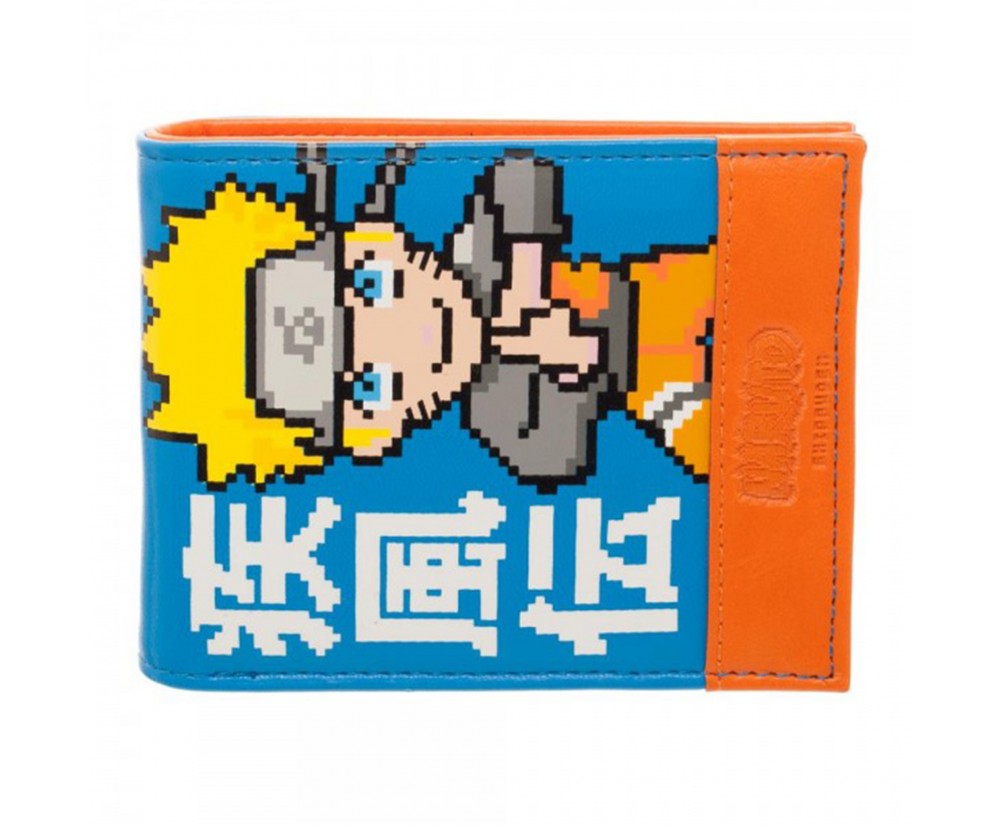 Wallet - Novelty - Naruto - Orange and Blue Bi-Fold