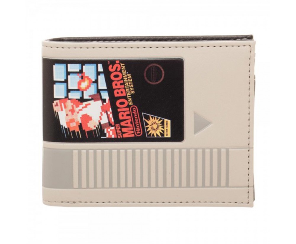 Wallet - Novelty - Nintendo - Mario Cartridge Bi-Fold