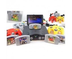 w/Games Choice & Hookups Nintendo 64 Console Complete - w/Games Choice & Hookups Nintendo 64 Console Complete