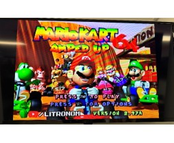 N64 Mario Kart 64 Amped Up New Mario Kart Latest Version - New Mario Kart - Latest Version N64 Mario Kart 64 Amped Up for Retro Nintendo 64