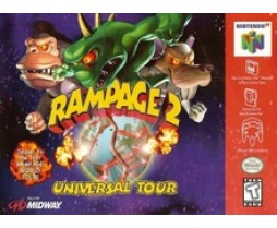 N64 (Game Only) - Nintendo 64 Rampage 2: Universal Tour