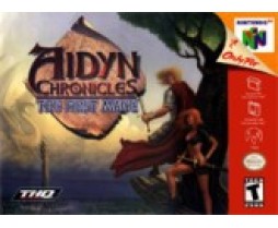Nintendo 64 Aidyn Chronicles: The First Mage Pre-played N64 - Nintendo 64 Aidyn Chronicles: The First Mage (Pre-played) N64. For Retro Nintendo 64 Nintendo 64 Aidyn Chronicles: The First Mage (Pre-played) N64