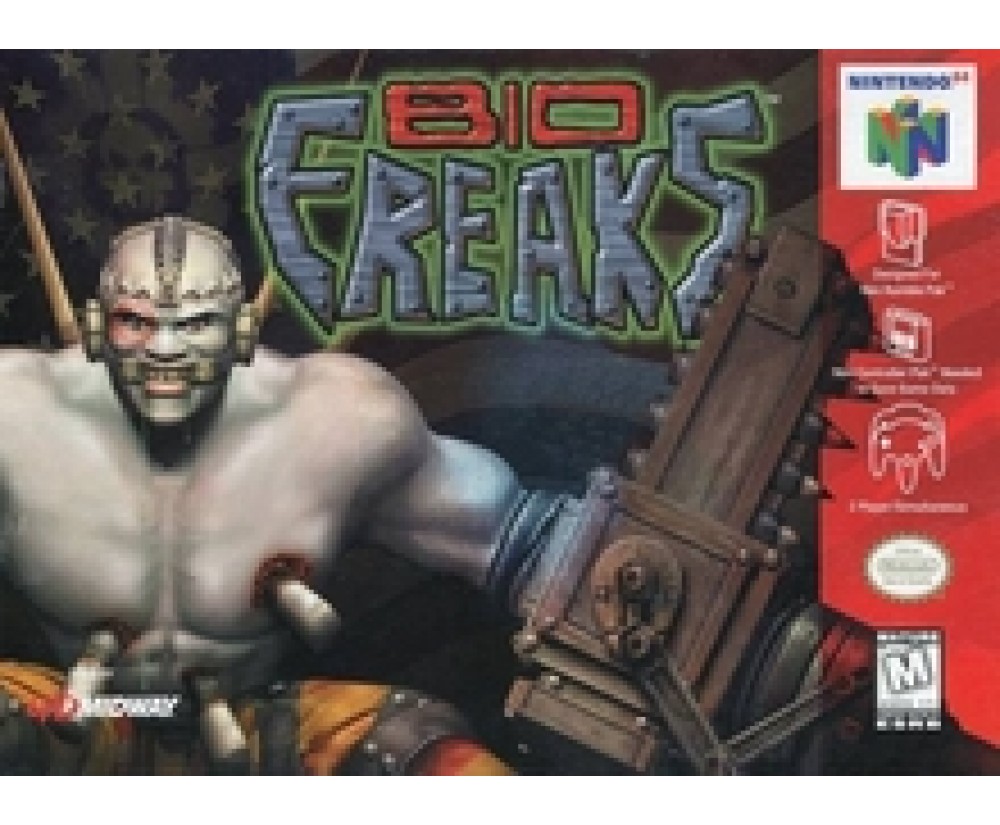 Nintendo 64 Bio F.R.E.A.K.S. (Pre-played) N64 Nintendo 64 Bio F.R.E.A.K.S. (Pre-played) N64