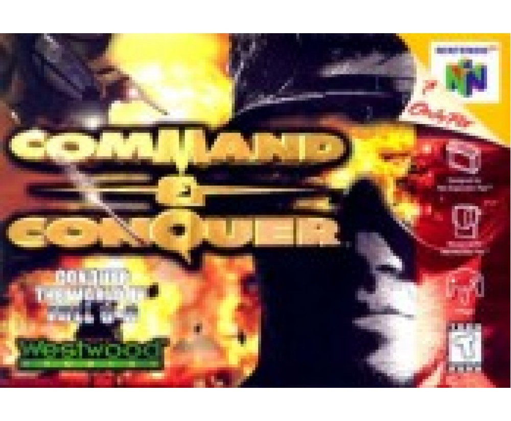 Nintendo 64 Command&Conquer (Pre-played) N64 Nintendo 64 Command&Conquer (Pre-played) N64