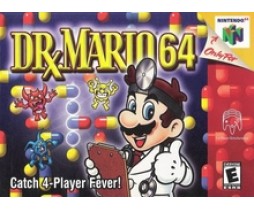 Nintendo 64 Doctor Mario 64 N64 Dr. Mario 64 - Retro Nintendo 64 Game N64 Dr. Mario 64