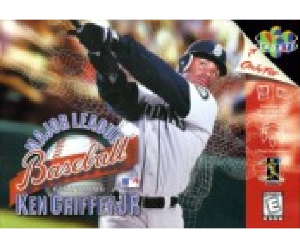 Nintendo 64 Major League Baseball Featuring Ken Griffey Jr. (Pre-played) N64 Nintendo 64 Major League Baseball Featuring Ken Griffey Jr. (Pre-played) N64