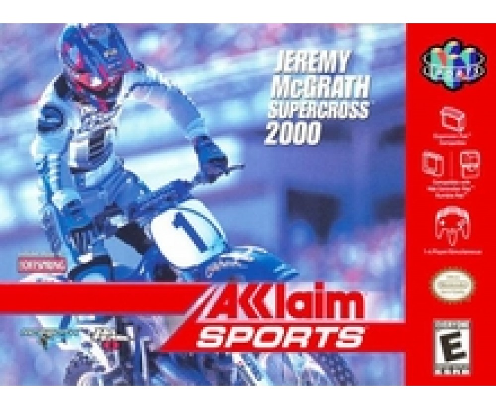 Nintendo 64 Jeremy McGrath Supercross 2000 (Pre-played) N64