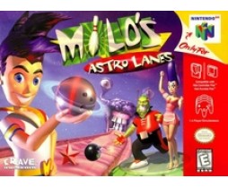 Nintendo 64 Milo's Astro Lanes Pre-played N64 - Retro Nintendo 64 - Nintendo 64 Milo's Astro Lanes (Pre-played) N64