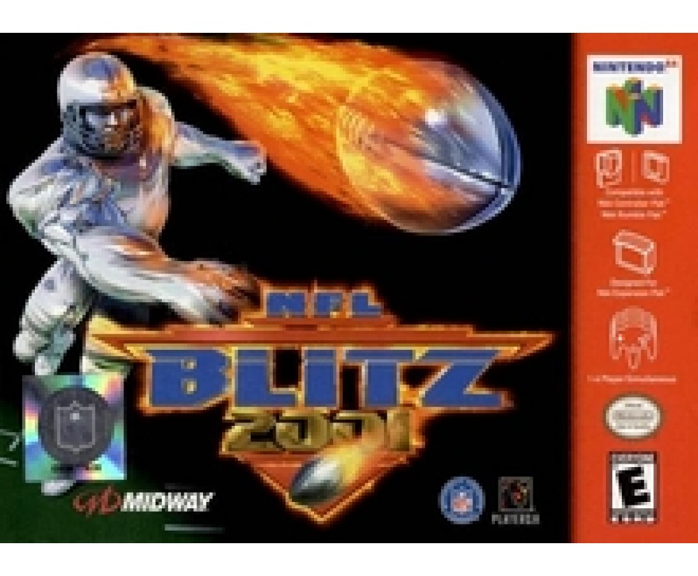Nintendo 64 NFL Blitz 2001 (Pre-Played) N64 Nintendo 64 NFL Blitz 2001 (Pre-Played) N64
