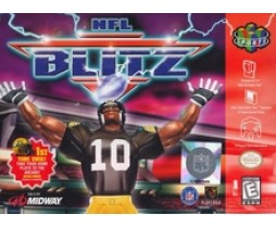 Nintendo 64 NFL Blitz NFL Blitz N64 Game Only* - Nintendo 64 NFL Blitz. For Retro Nintendo 64 NFL Blitz N64 - Game Only*