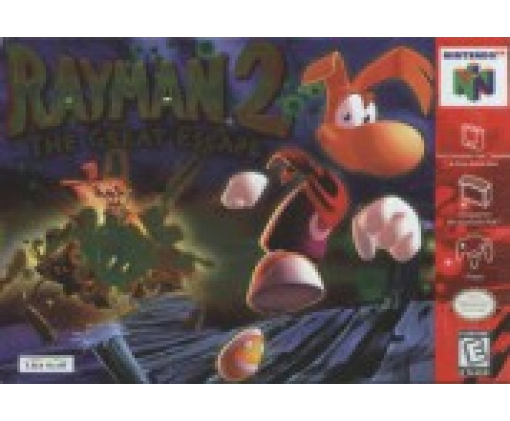 Nintendo 64 Rayman 2: The Great Escape (Pre-Played) N64 Nintendo 64 Rayman 2: The Great Escape (Pre-Played) N64