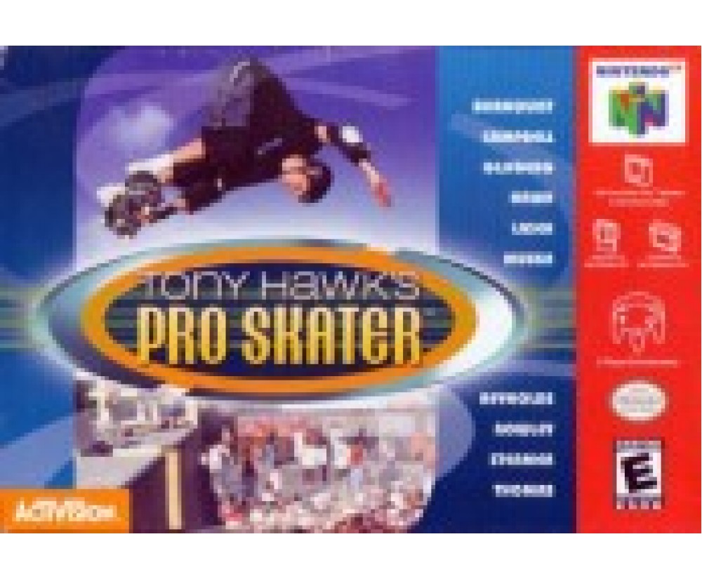 Nintendo 64 Tony Hawk's Pro Skater (Pre-Played) N64 Nintendo 64 Tony Hawk's Pro Skater (Pre-Played) N64