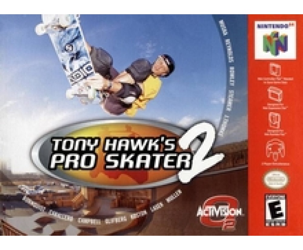 Nintendo 64 Tony Hawk's Pro Skater 2 (Pre-Played) N64 Nintendo 64 Tony Hawk's Pro Skater 2 (Pre-Played) N64