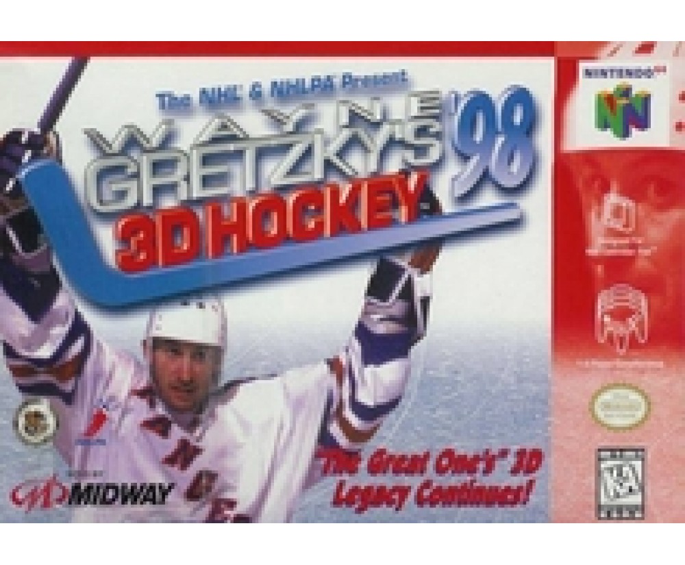 Nintendo 64 Wayne Gretzky 3D Hockey '98 (Pre-Played) N64 Nintendo 64 Wayne Gretzky 3D Hockey '98 (Pre-Played) N64