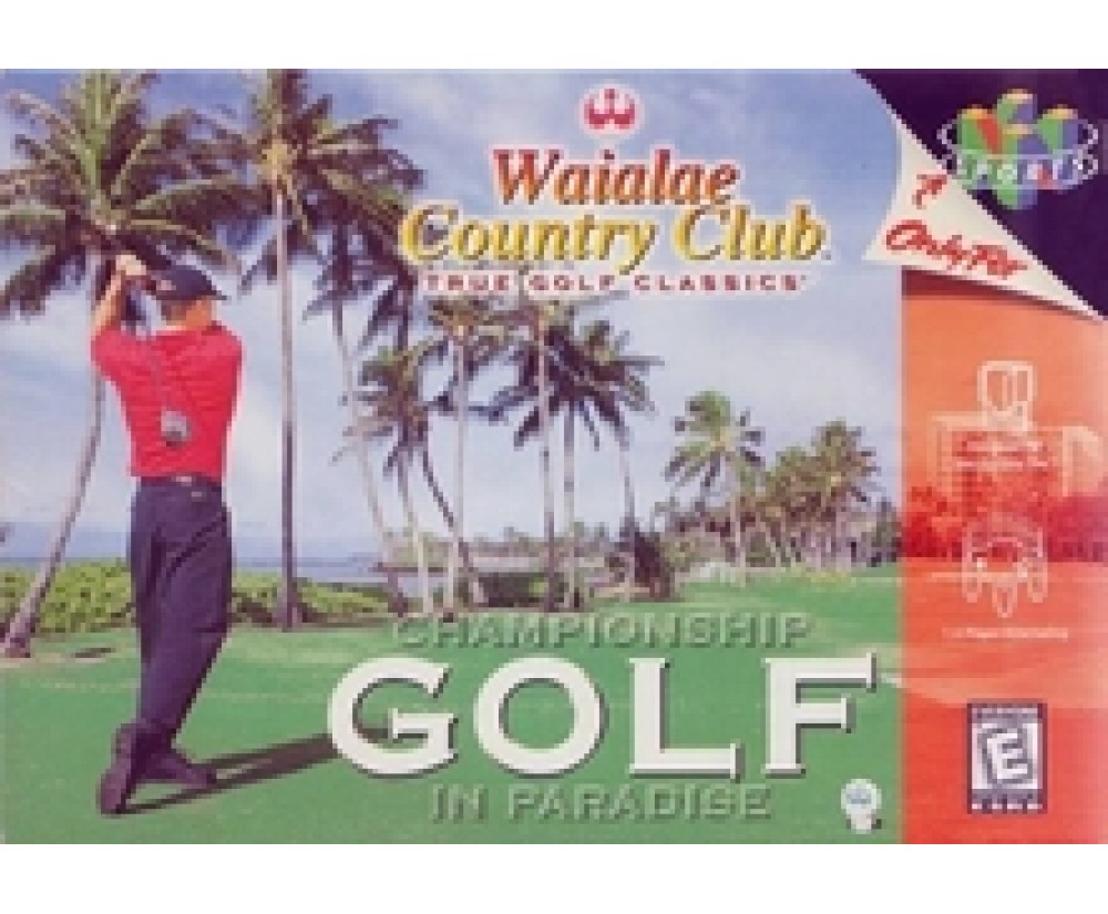 Nintendo 64 Waialae Country Club: True Golf Classics (Pre-Played) N64 Nintendo 64 Waialae Country Club: True Golf Classics (Pre-Played) N64