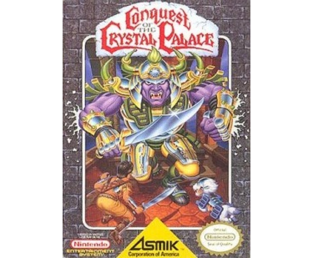 NES - Original Nintendo Conquest of the Crystal Palace Pre-Played