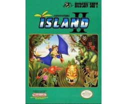 NES - Original Nintendo Adventure Island 2 Pre-Played