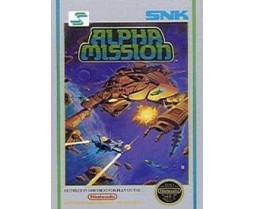 NES - Original Nintendo Alpha Mission Pre-Played