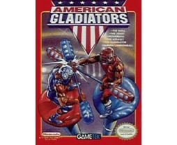 NES - Original Nintendo American Gladiators Pre-Played
