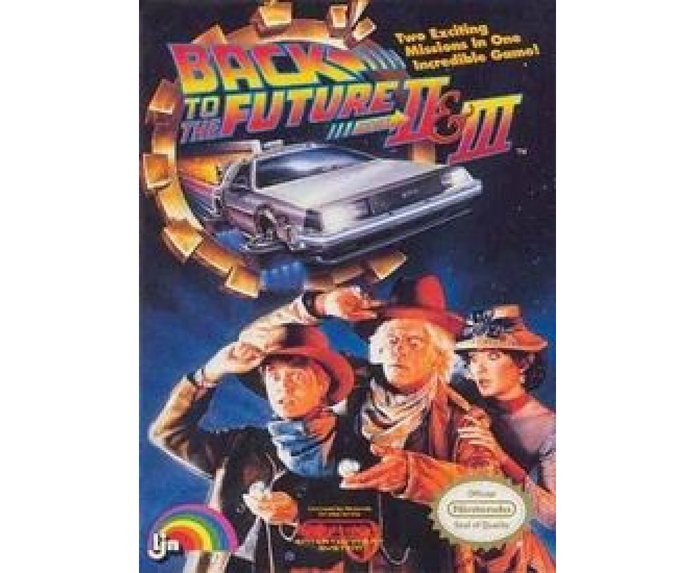 NES - Original Nintendo Back To The Future 2&3 Pre-Played NES - Original Nintendo Back To The Future 2&3 Pre-Played