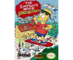 NES - Original Nintendo The Simpsons: Bart vs. Space Mutants Pre-Played
