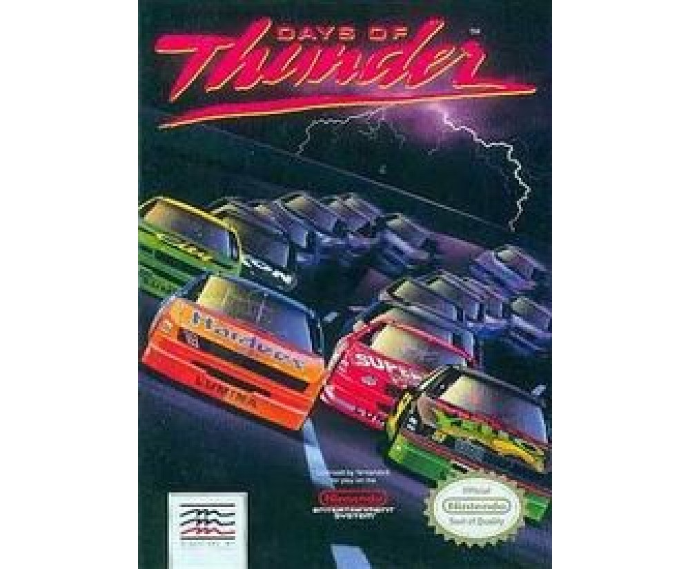 NES - Original Nintendo Days of Thunder Pre-Played NES - Original Nintendo Days of Thunder Pre-Played