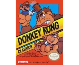 NES - Original Nintendo Donkey Kong Classics Pre-Played
